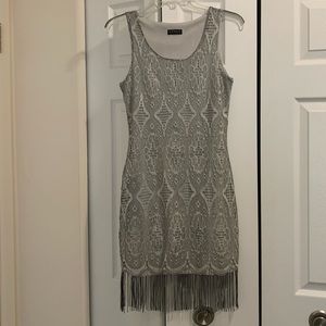 Flapper style slip dress